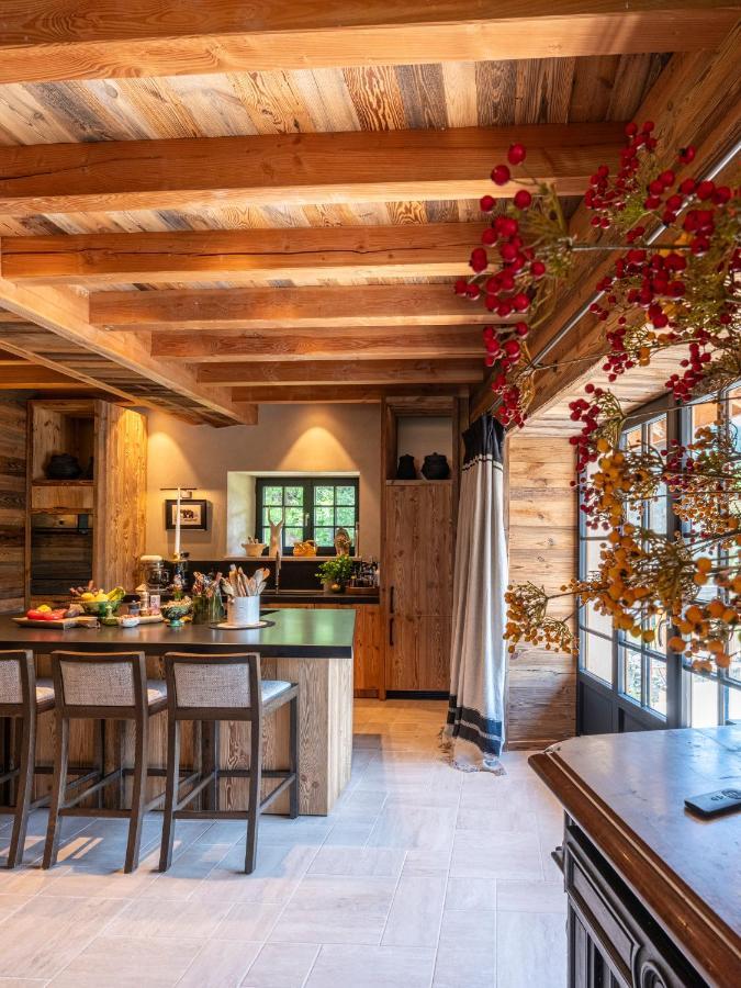 Superbe Ferme Renovee En Chalet De Luxe En Pleine Nature Barcelonnette Buitenkant foto