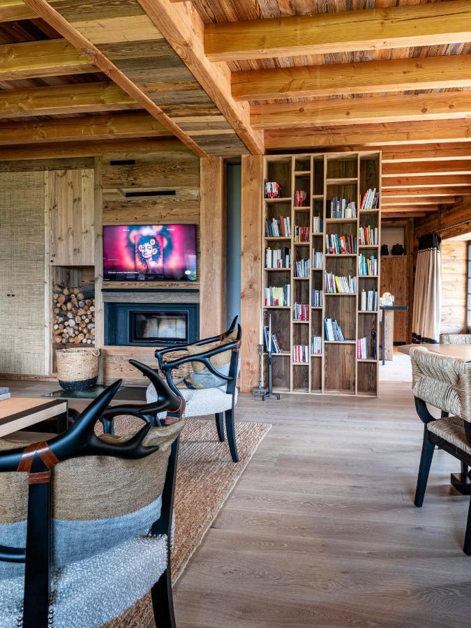 Superbe Ferme Renovee En Chalet De Luxe En Pleine Nature Barcelonnette Buitenkant foto