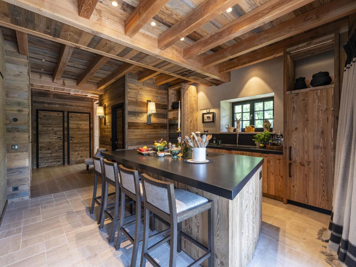 Superbe Ferme Renovee En Chalet De Luxe En Pleine Nature Barcelonnette Buitenkant foto